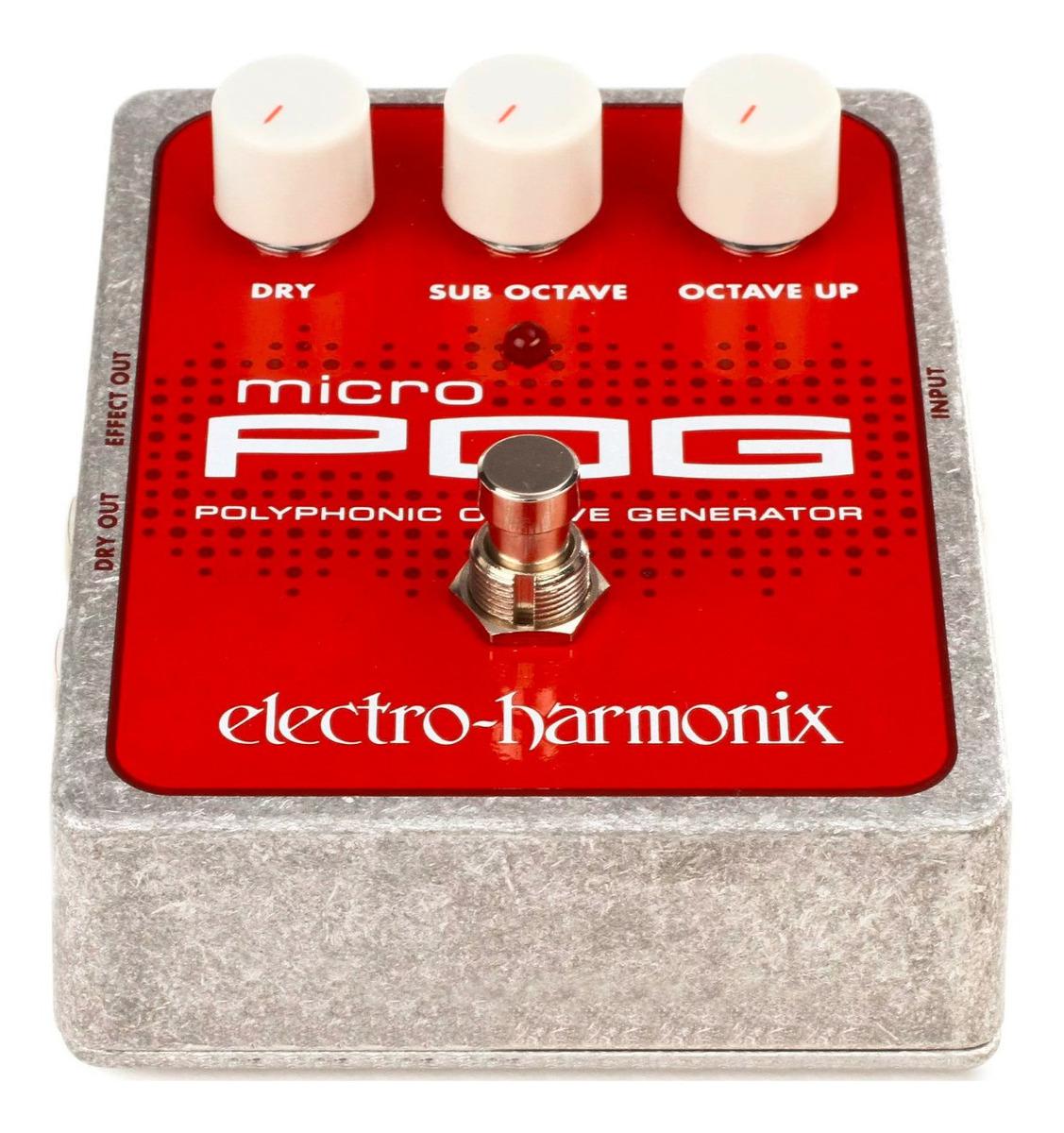 Electro-Harmonix - Pedal de Efecto Micro POG Octavador_8