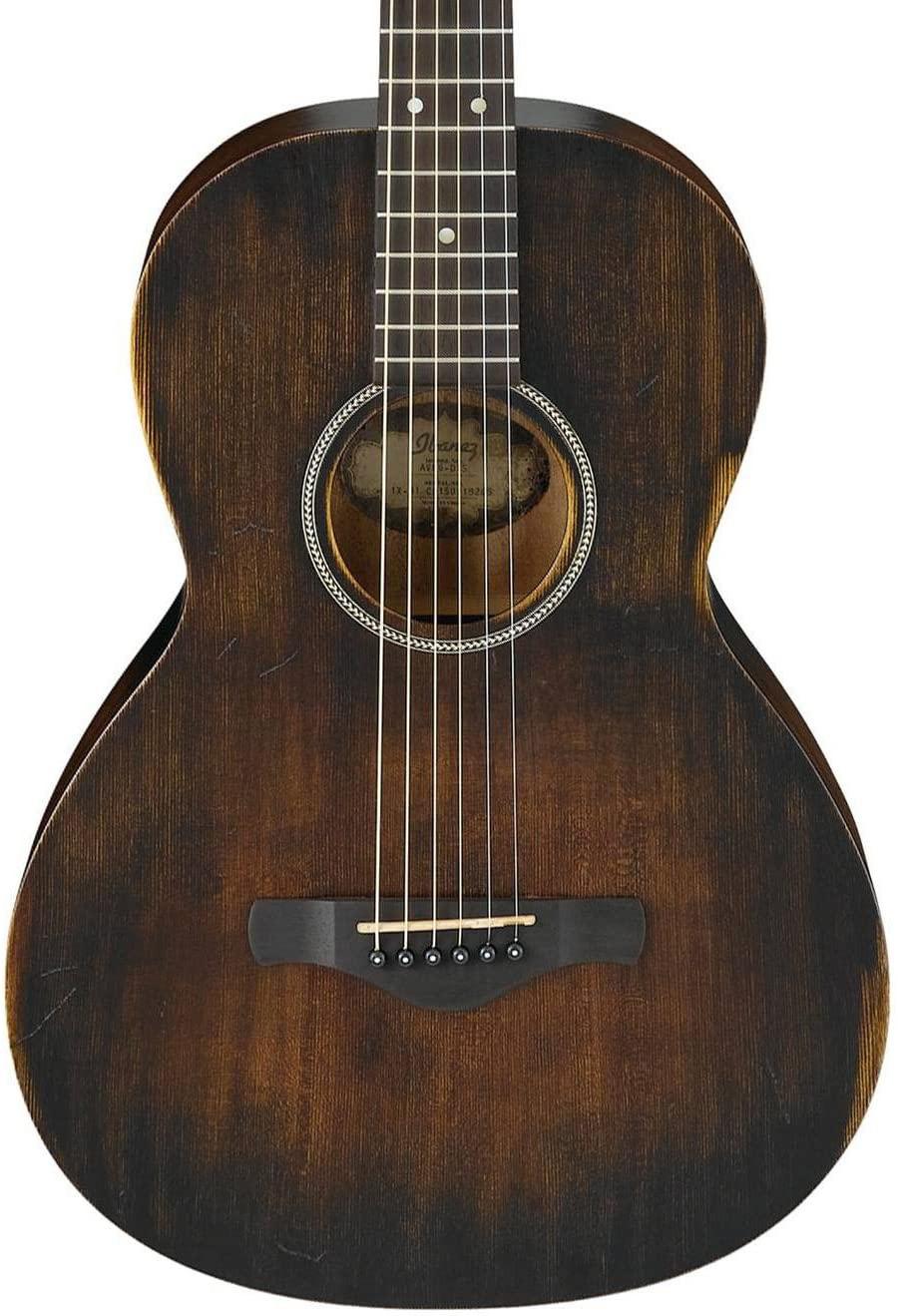 Ibañez - Guitarra Acústica Artwood Vintage, Color Tabaco Mod.AVN6-DTS_110