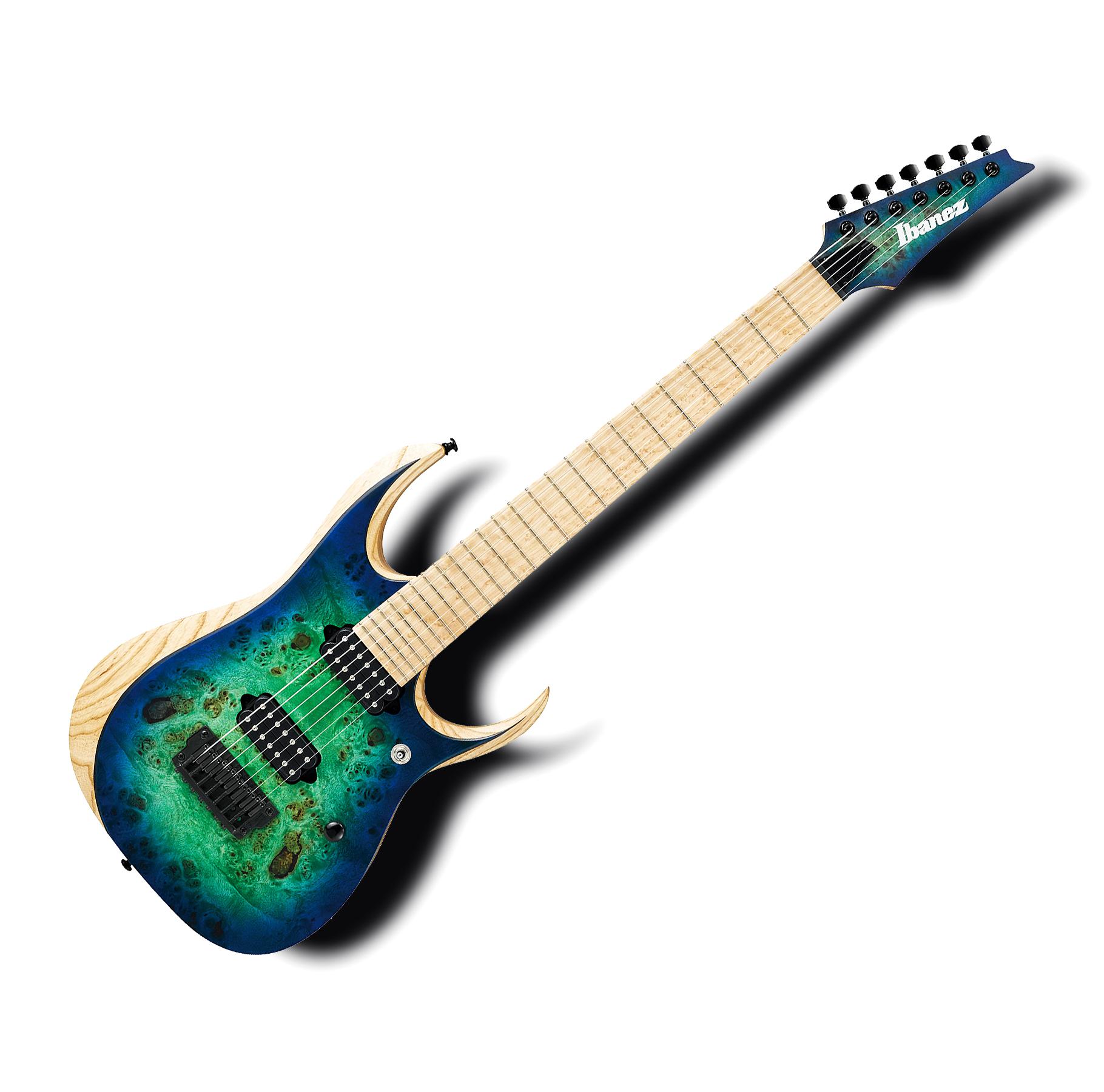 Ibañez - Guitarra Eléctrica RGD Iron Label de 7 Cuerdas, Color: Azul Mod.RGDIX7MPB-SBB_166
