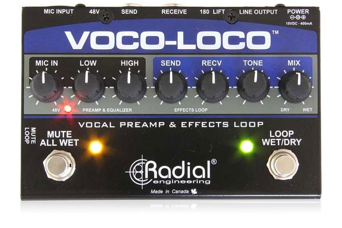 Radial - Pedal para Envío de Efectos Mod.Voco-Loco_50