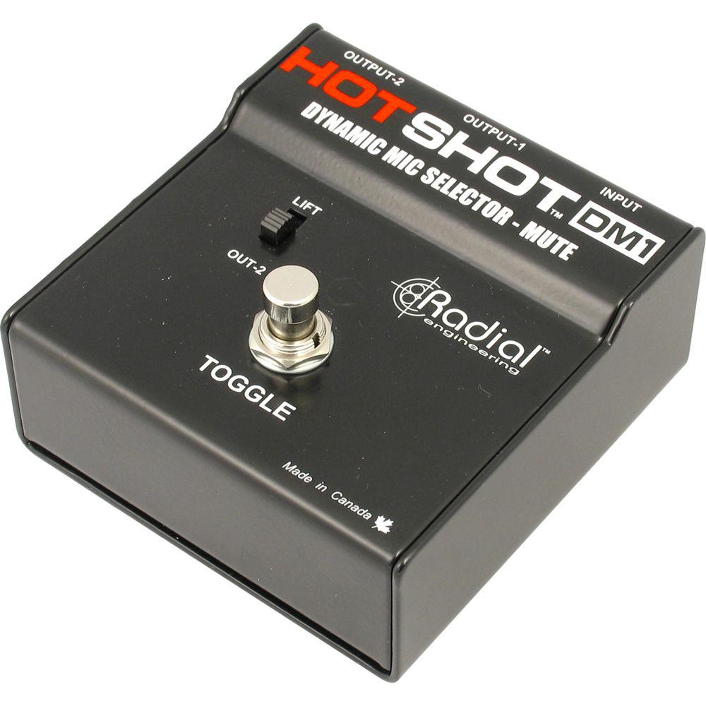 Radial - Interruptor de Mic Mod.HotShot DM-1_53