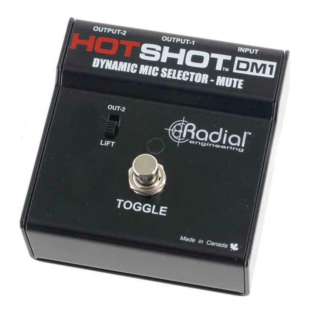 Radial - Interruptor de Mic Mod.HotShot DM-1_56