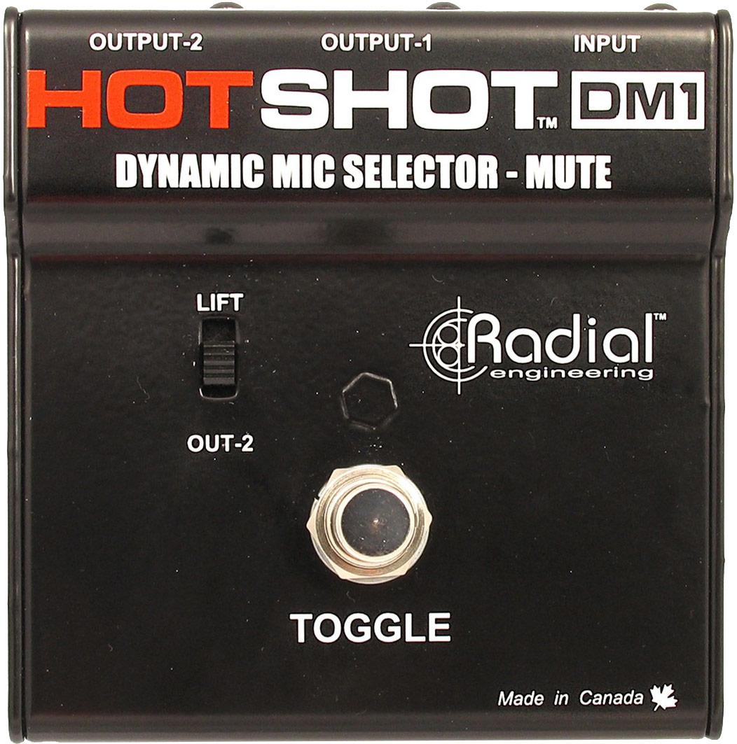 Radial - Interruptor de Mic Mod.HotShot DM-1_57