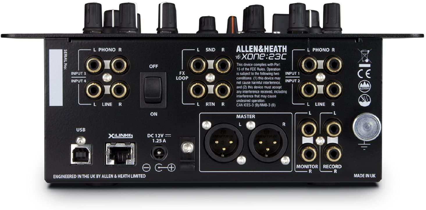 Allen & Heath - Mezcladora de 2 Canales para Dj con Interface Mod.XONE:23 C_44