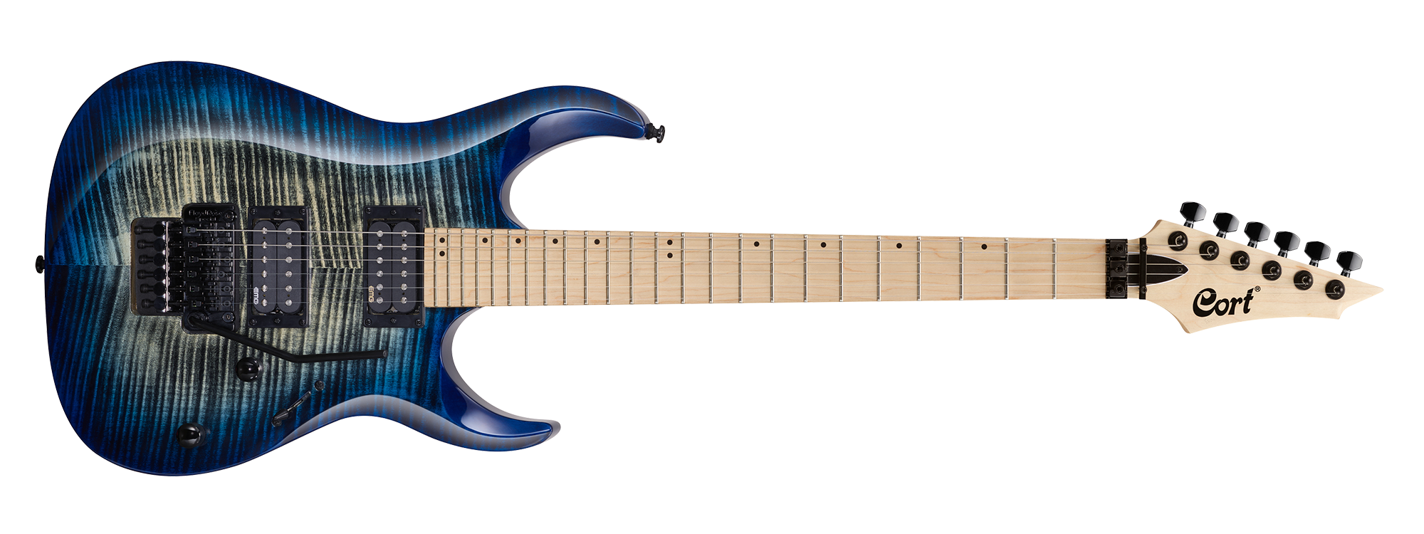 Cort - Guitarra Eléctrica X, Color: Azúl Somb. Mod.X300-BLB_31