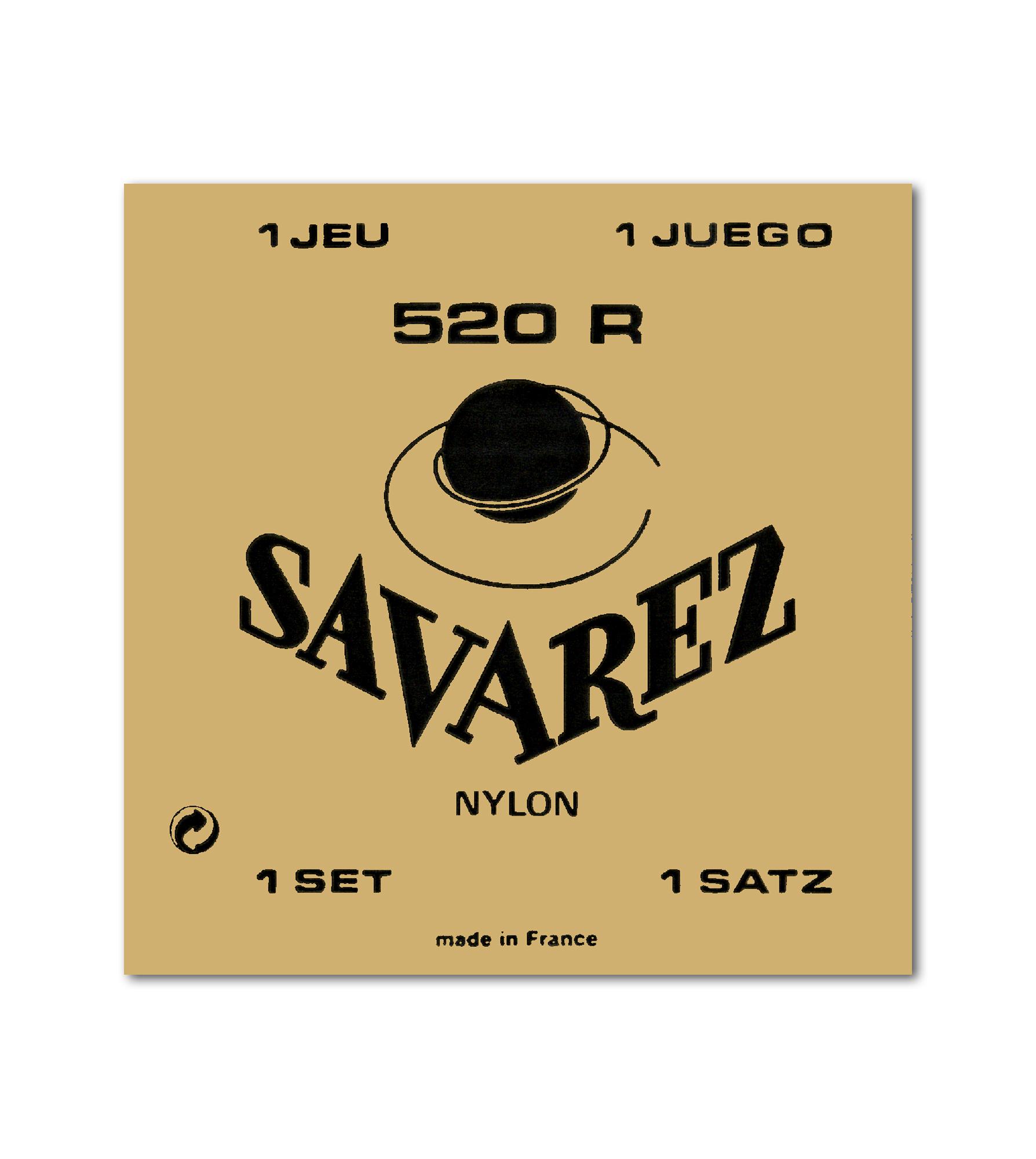 Savarez - Encordado para Guitarra, TradicionalTension Normal Mod.520R_137