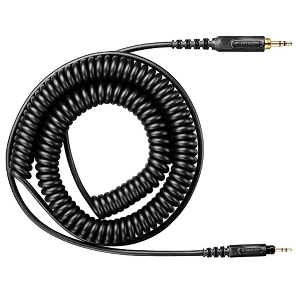 Shure - Cable espiral de reemplazo para los audifonos profesionales SRH840, SRH750DJ y SRH440 Mod.HPACA1_4