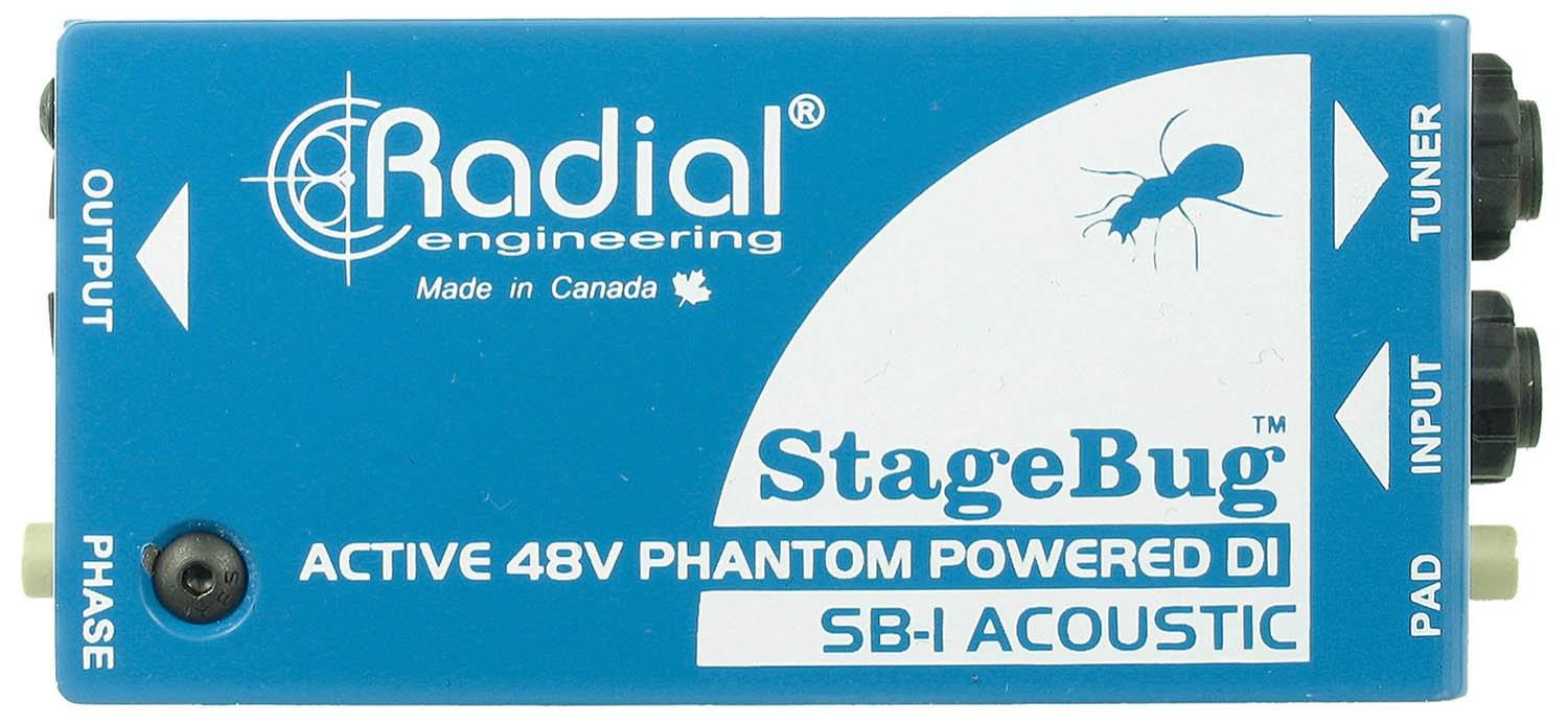Radial - Caja Directa Activa para Guitarra Acustica Mod.StageBug SB-1_407