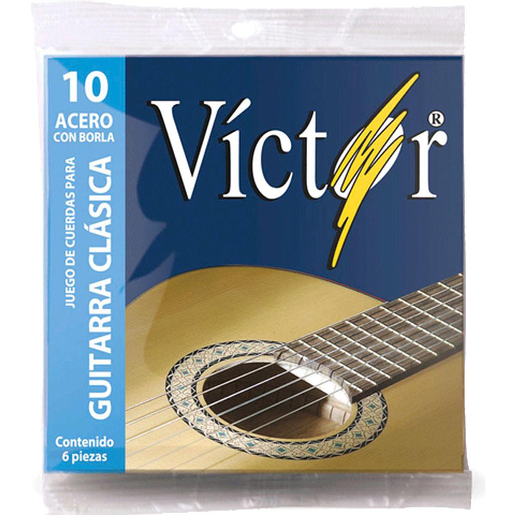 Victor - Encordado para Guitarra, Acero con Borla Mod.10