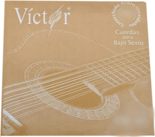 Victor - Cuerda para Bajo Sexto 3A 046 Acero, 10 Piezas Mod.83