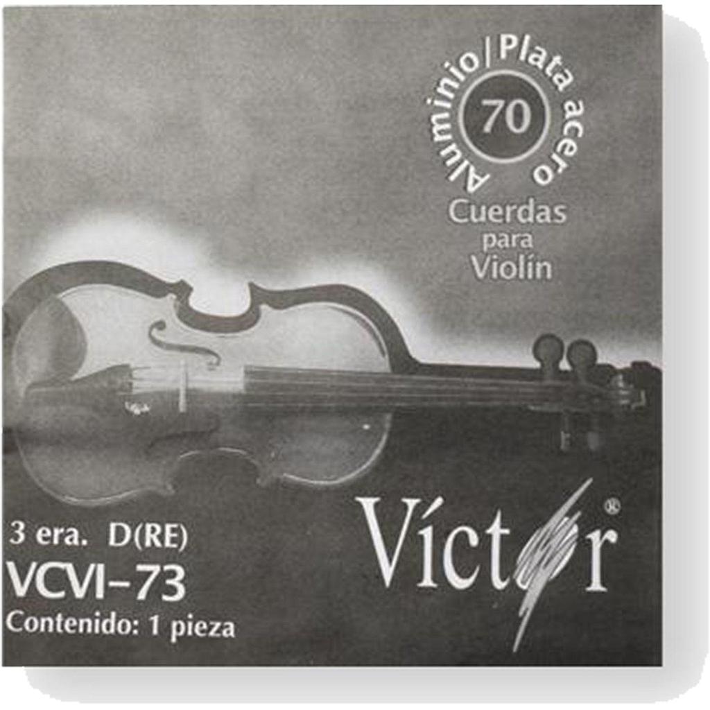 Victor - Cuerdas para Violin 3A Victor, Acero Mod.73