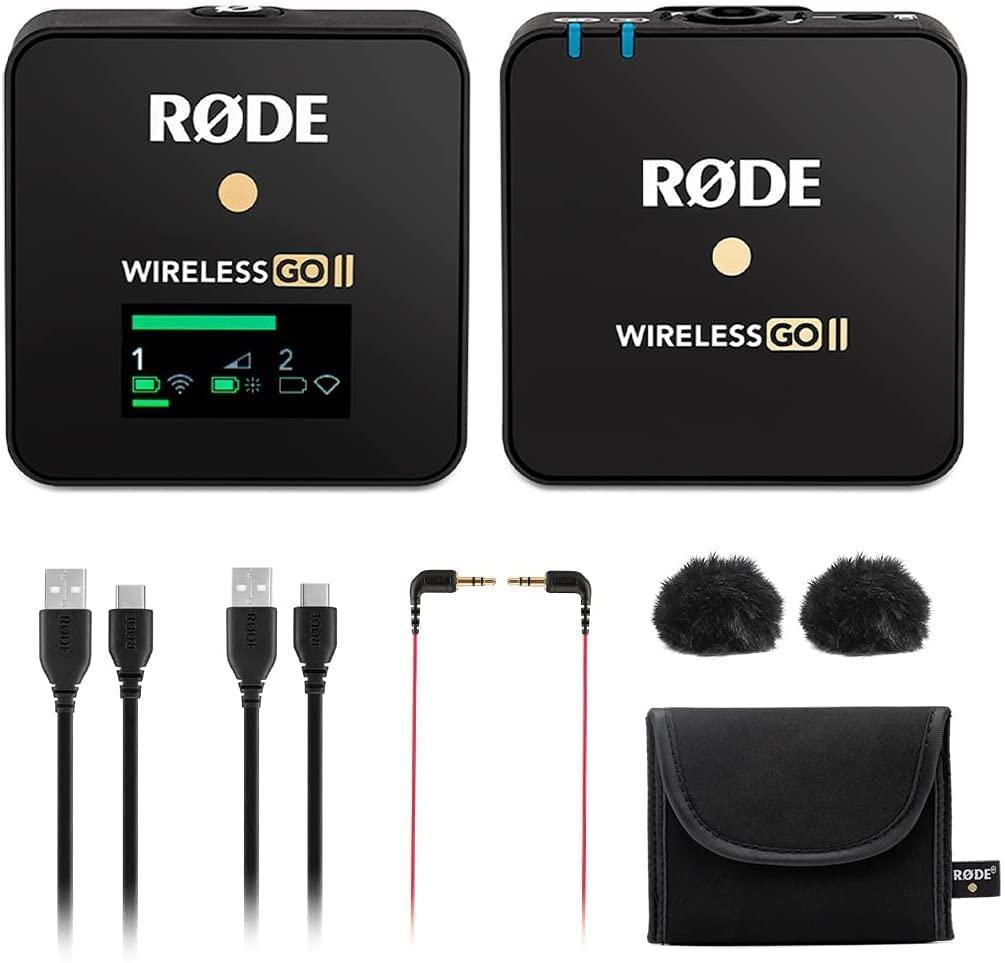 Rode - Sistema De Micrófono Inalámbrico Ultracompacto Mod.Wireless GO II Single