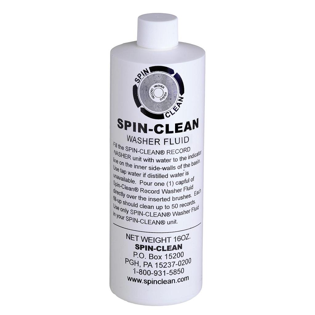 Spin Clean - Líquido Limpiador para Record Washer Vinil, 472 ml Mod.SC-16OZ