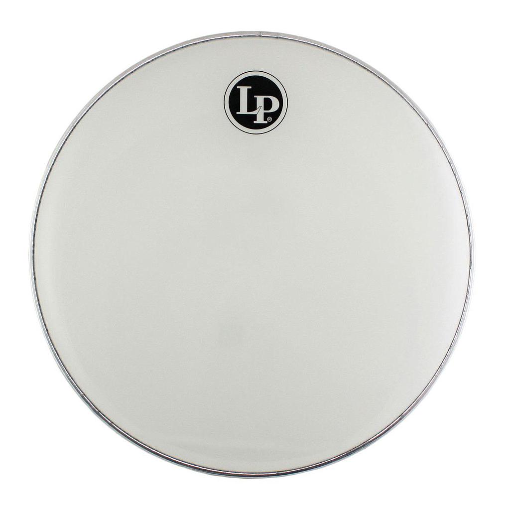Latin Percussion - Parche para Timbal 13, Liso Color Blanco Mod.LP247A