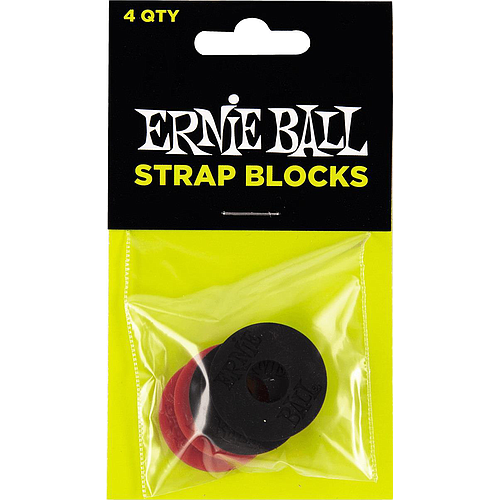 Ernie Ball - Seguros Straplocks de Plástico para Guitarra, 4 Piezas Mod.4603_2