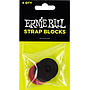 Ernie Ball - Seguros Straplocks de Plástico para Guitarra, 4 Piezas Mod.4603_2