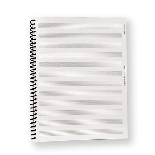 Vicent Bach - Cuaderno Profesional de 100 Hojas, 80 Pautadas y 20 Rayadas Mod.VBCP10_95