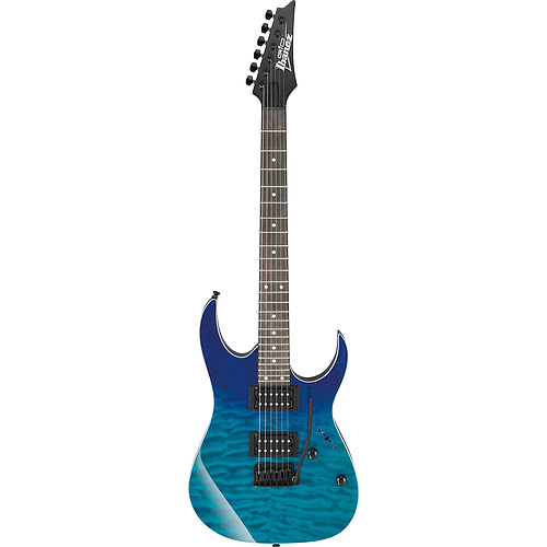 Ibañez - Guitarra Eléctrica Gio RG, Color: Azul Degradado Transparente Mod.GRG120QASP-BGD_7