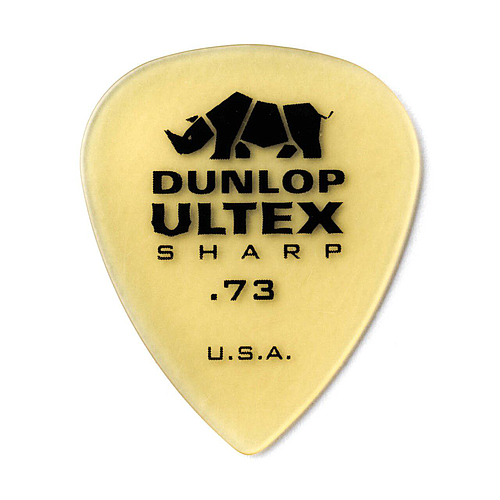 Dunlop - 6 Plumillas Ultex Sharp, Calibre: .73 mm Mod.433P.73_11