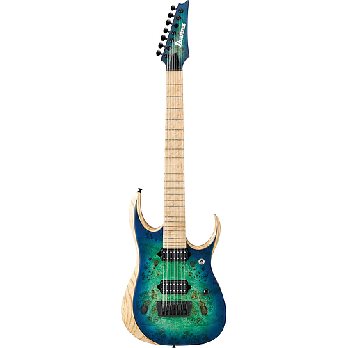 Ibañez - Guitarra Eléctrica RGD Iron Label de 7 Cuerdas, Color: Azul Mod.RGDIX7MPB-SBB_165