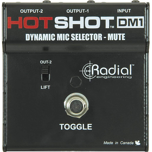 Radial - Interruptor de Mic Mod.HotShot DM-1_55