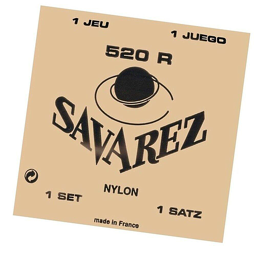 Savarez - Encordado para Guitarra, TradicionalTension Normal Mod.520R_138
