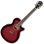 Ibañez - Guitarra Electroacústica AEG, Color: Roja Transp. Mod.AEG24II-THS_35