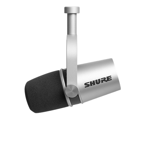 Shure - Micrófono Condensador USB, Color: Plata Mod.MV7-S_23