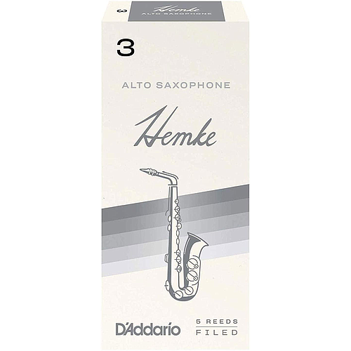 D'Addario - 5 Cañas Hemke para Sax Alto, Medida: 3 Mod.RHKP5ASX300(5)_24