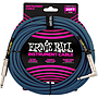Ernie Ball - Cable de Audio Recto/Recto para Instrumento, Tamaño: 6.10 mts. Mod.6090