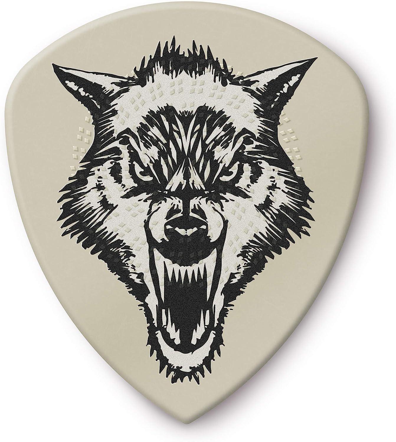 Dunlop - 6 Plumillas James Hetfield White Fang para Guitarra, Tamañi: 1.00 mm Mod.PH122P100_17