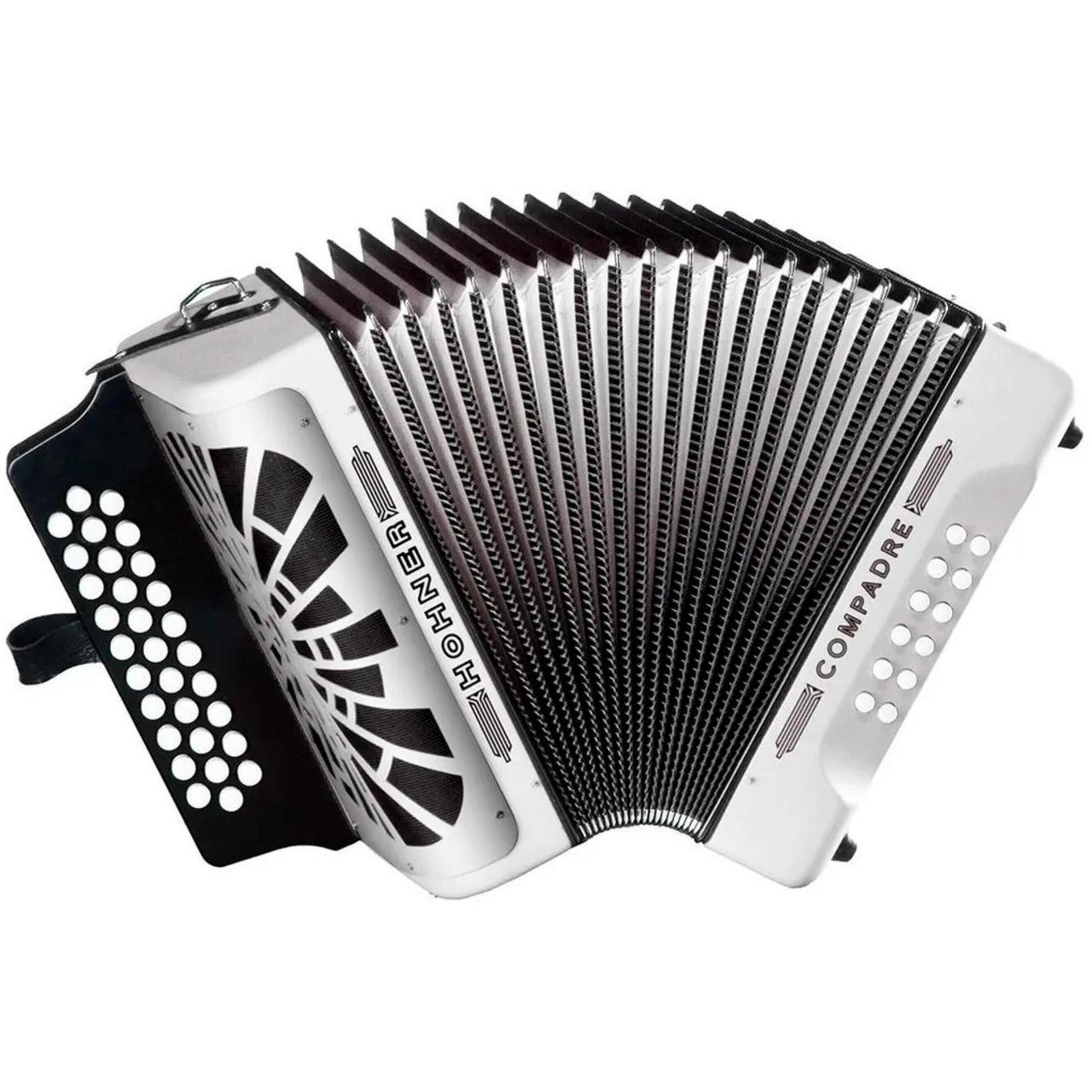 Hohner - Acordeon Diatonico''Compadre''Fa-Sib-Mib, 31 Botones Y 12 Bajos, Bla Mod.A48431_17