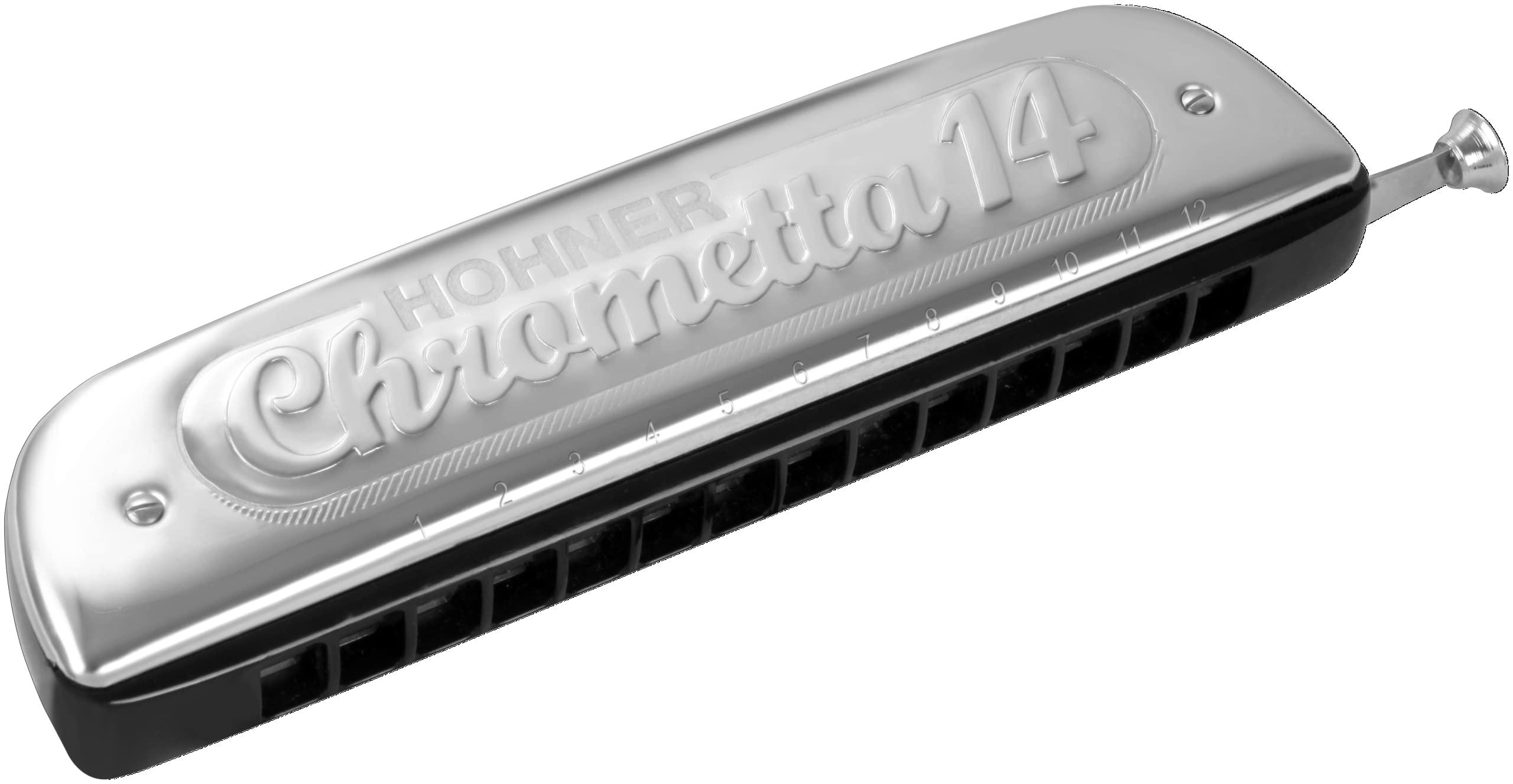 Hohner - Armónica Chrometta en Do Mod.M25301_19