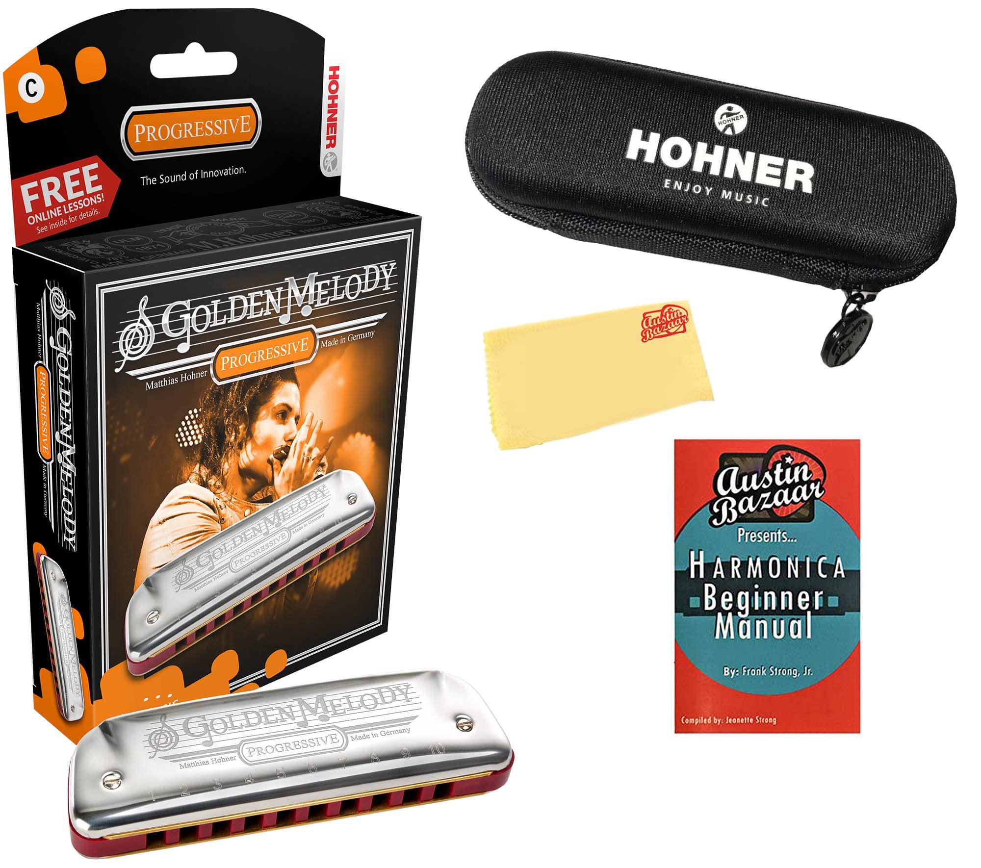 Hohner - Armonica Do-Mayor ''Golden Melody Progressive'' Mod.M54401X_25