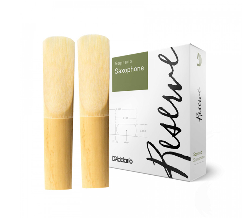 D'Addario - 10 Cañas Reserve para Saxofón Soprano, Medida: 3 1/2 Mod.DIR1035_16