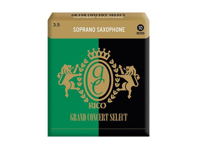 D'Addario - 10 Cañas Saxofon Soprano Grand Concert, Medida: 3 1/2 Mod.RGC10SSX350(10)_33