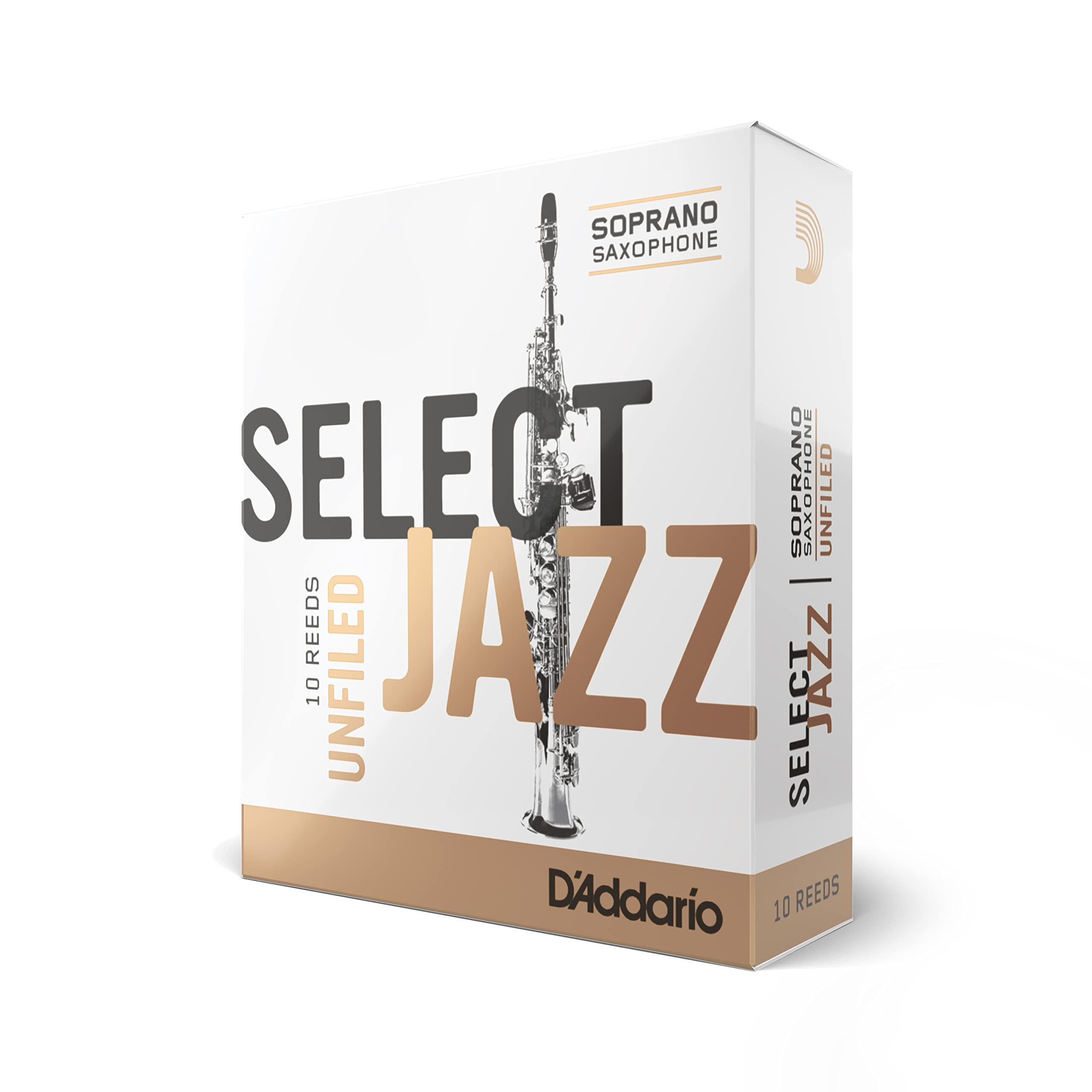 D'Addario - 10 Cañas Selec Jazz Filed para Sax Soprano, Medida: 3S Mod.RSF10SSX3S(10)_39
