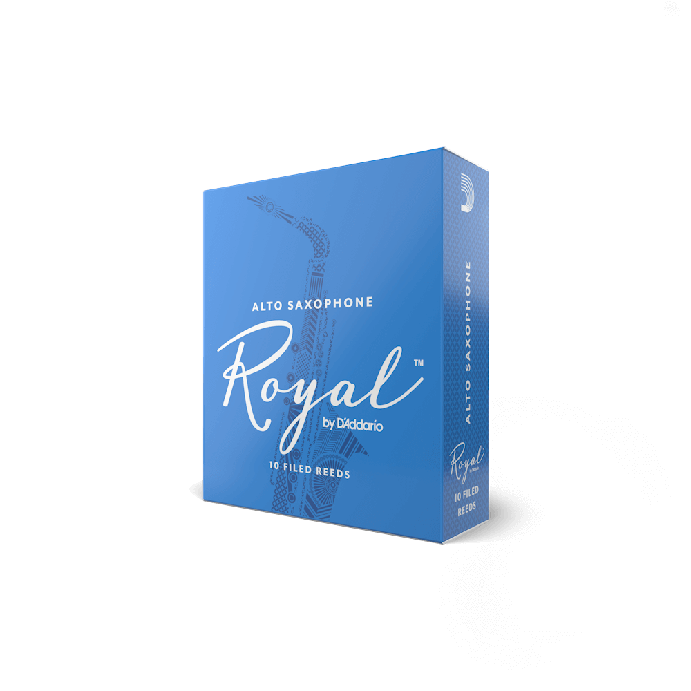D'Addario - 25 Cañas Rico Royal para Saxofón Alto, Medida: 2 1/2 Mod.RJB0125-B25_47
