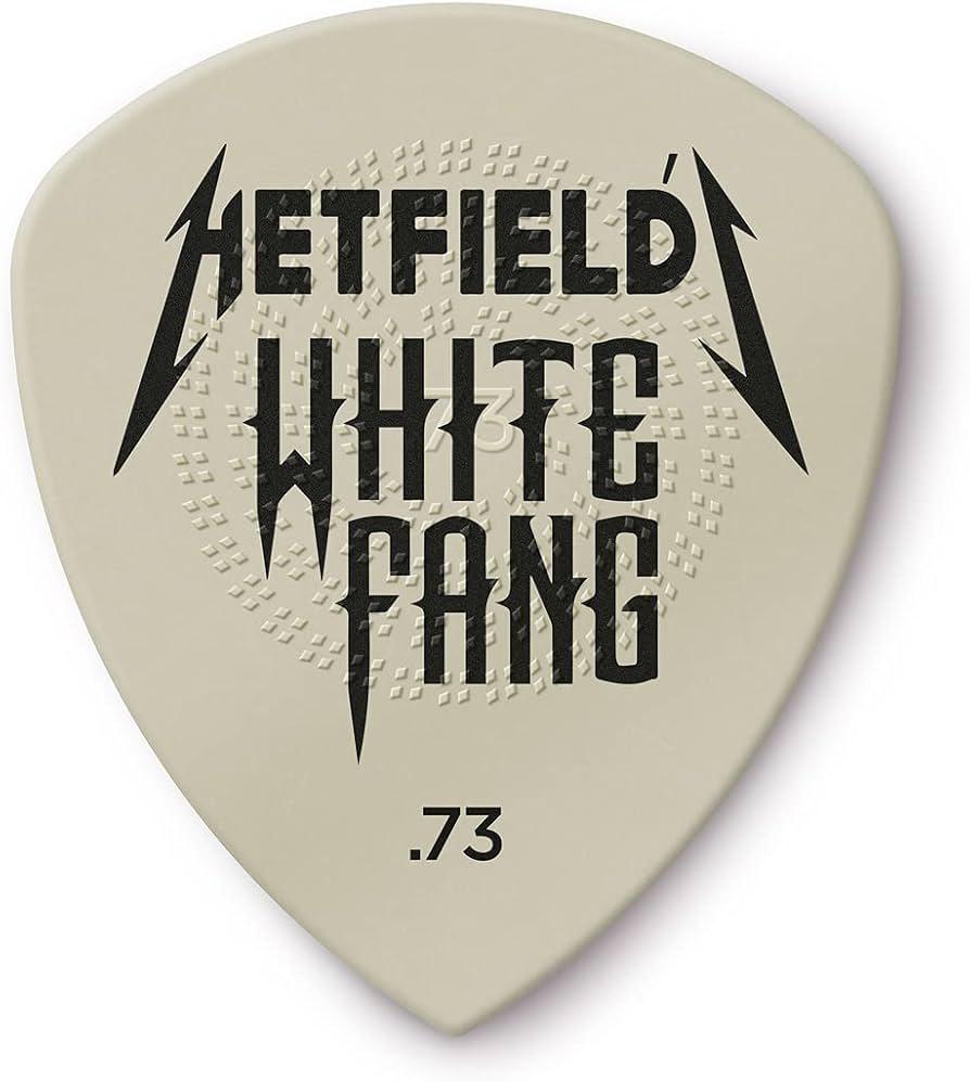 Dunlop - 6 Plumillas James Hetfield White Fang para Guitarra, Tamaño 1.00 mm Mod.PH122T100_5
