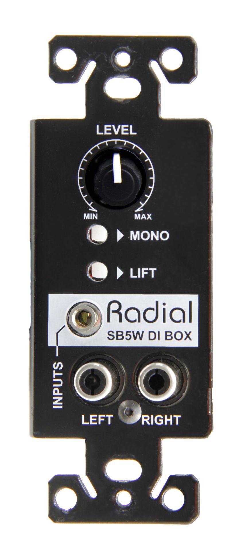 Radial - Caja Directa Estereo para Pared Mod.StageBug SB-5W_66