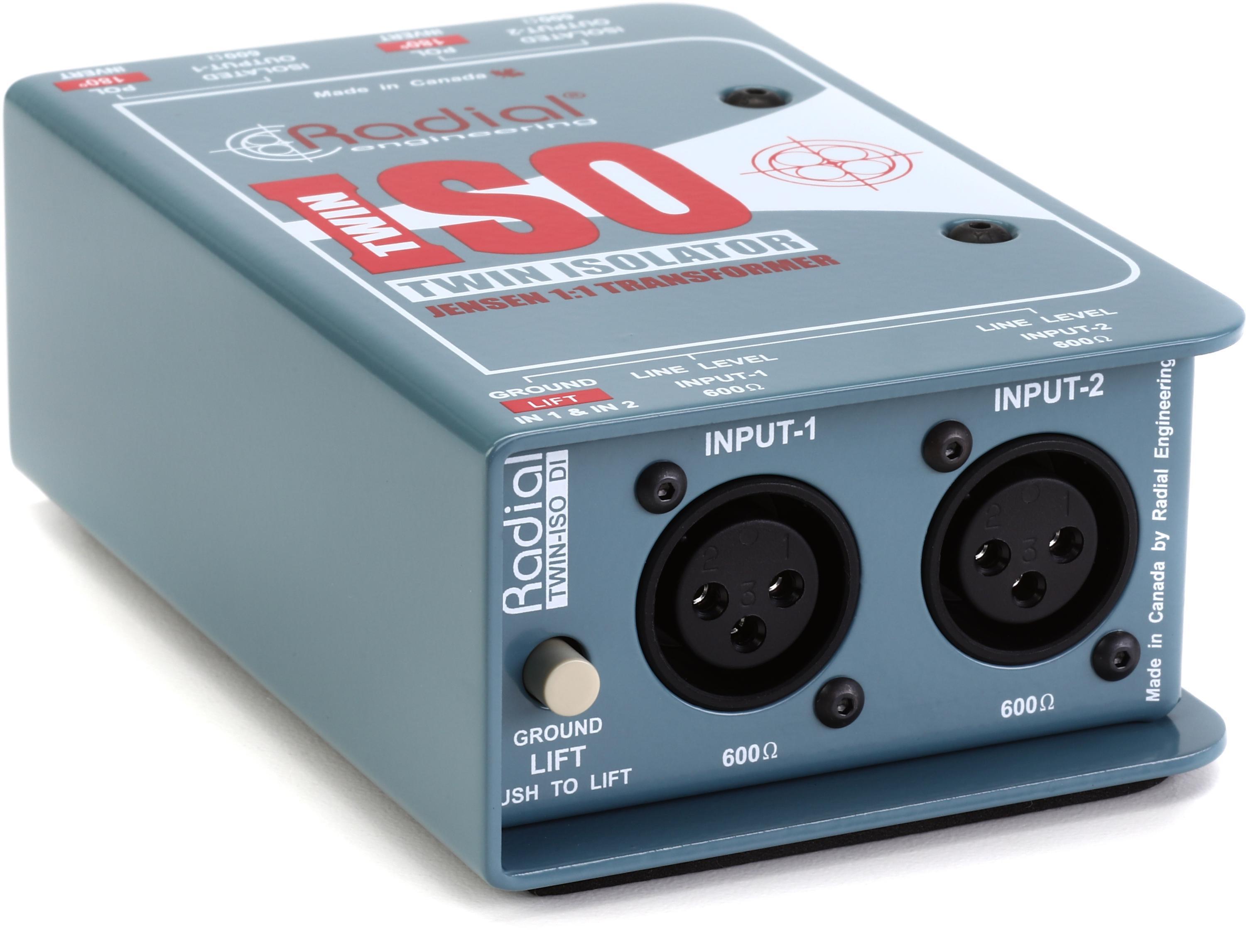 Radial - Caja Reductora de Inducciones Magneticas Mix/Mix Mod.Twin ISO_77