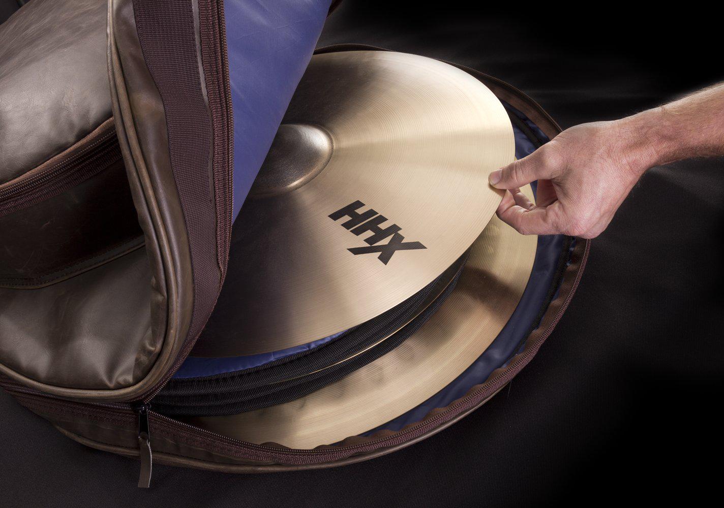 Sabian - Funda Pro de 24" con Ruedas para Platillos, Color: Cafe Mod.P24VBWN_3