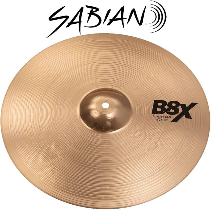 Sabian - Platillo B8X Suspended, Tamaño: 16" Mod.41623X_30