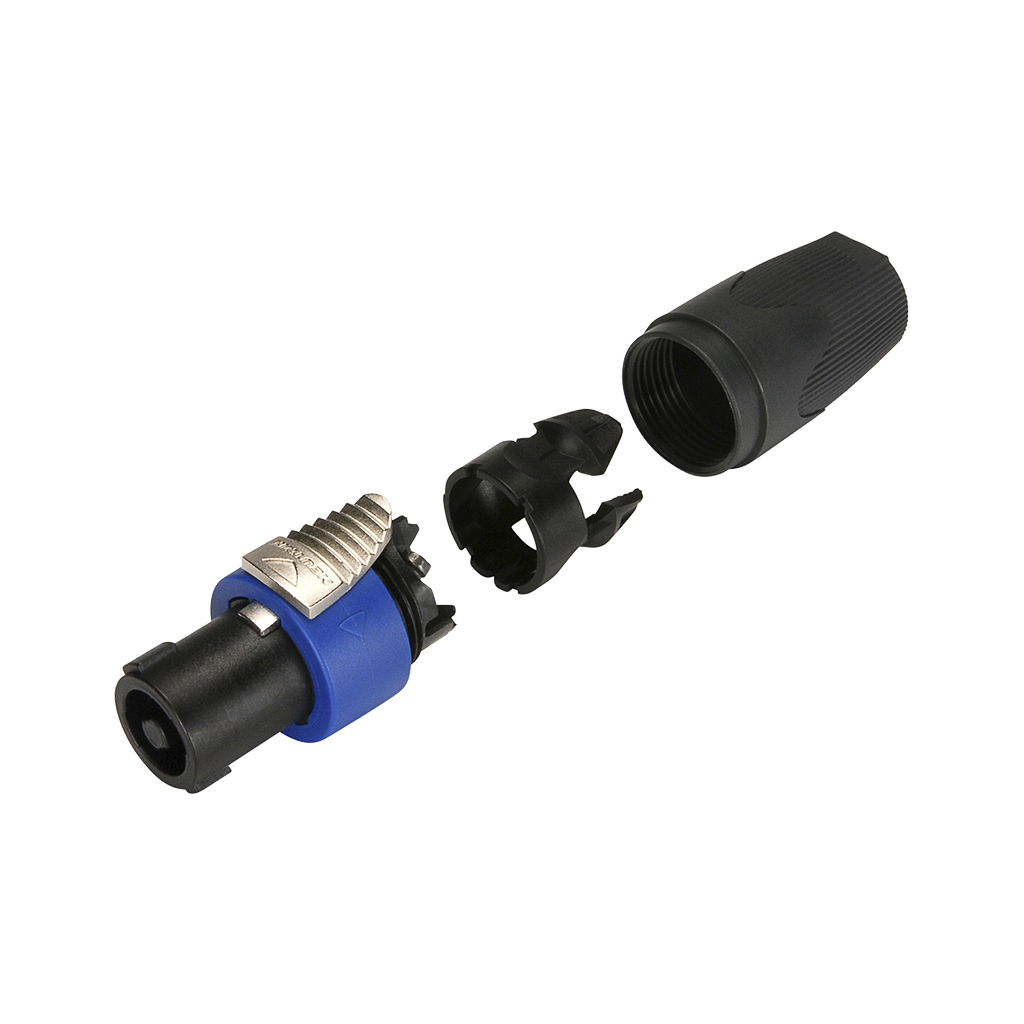 Neutrik - Conector Speakon Hembra de 4 Polos Para Cable Serie SPX Mod.NL4FX_3