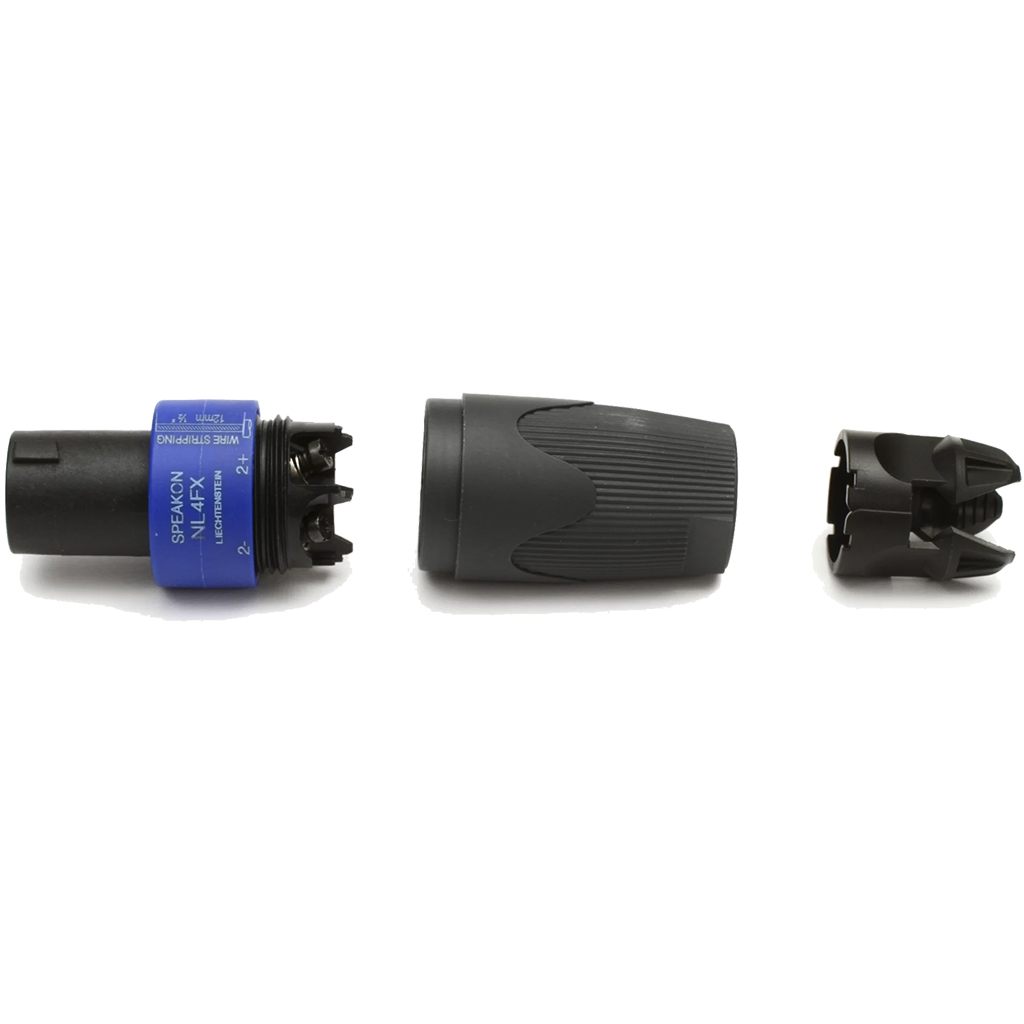 Neutrik - Conector Speakon Hembra de 4 Polos Para Cable Serie SPX Mod.NL4FX_4