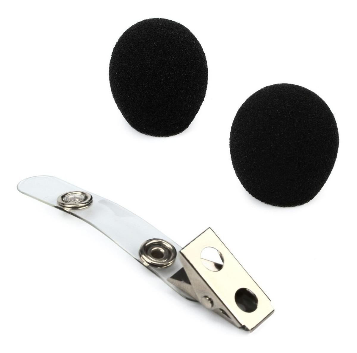 Shure - Pantalla Antiviento y Clip para Micrófono WH20 Mod.RK318WS_4