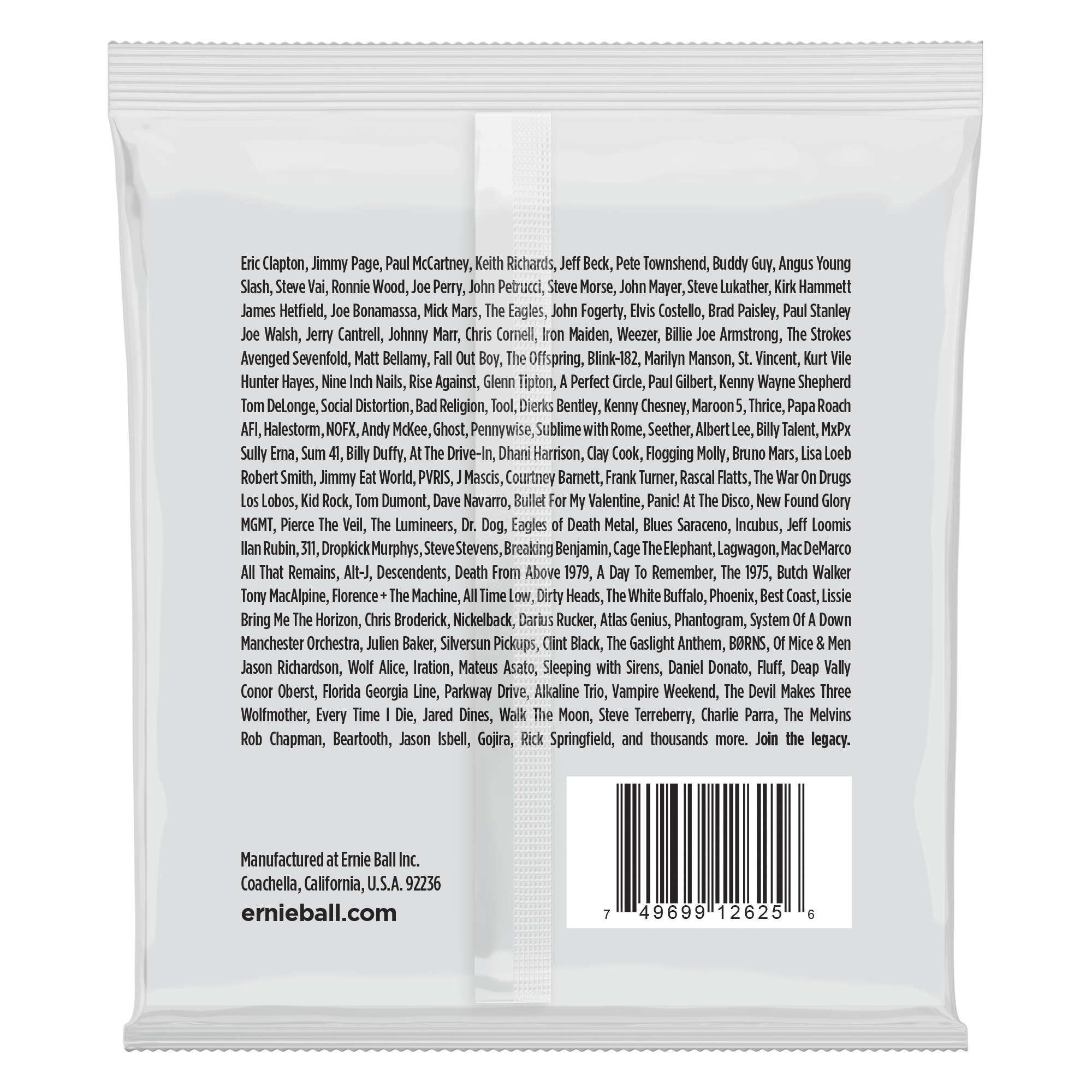 Ernie Ball - Encordado para Guitarra Eléctrica 8String Slinky PL Mod.2625_13