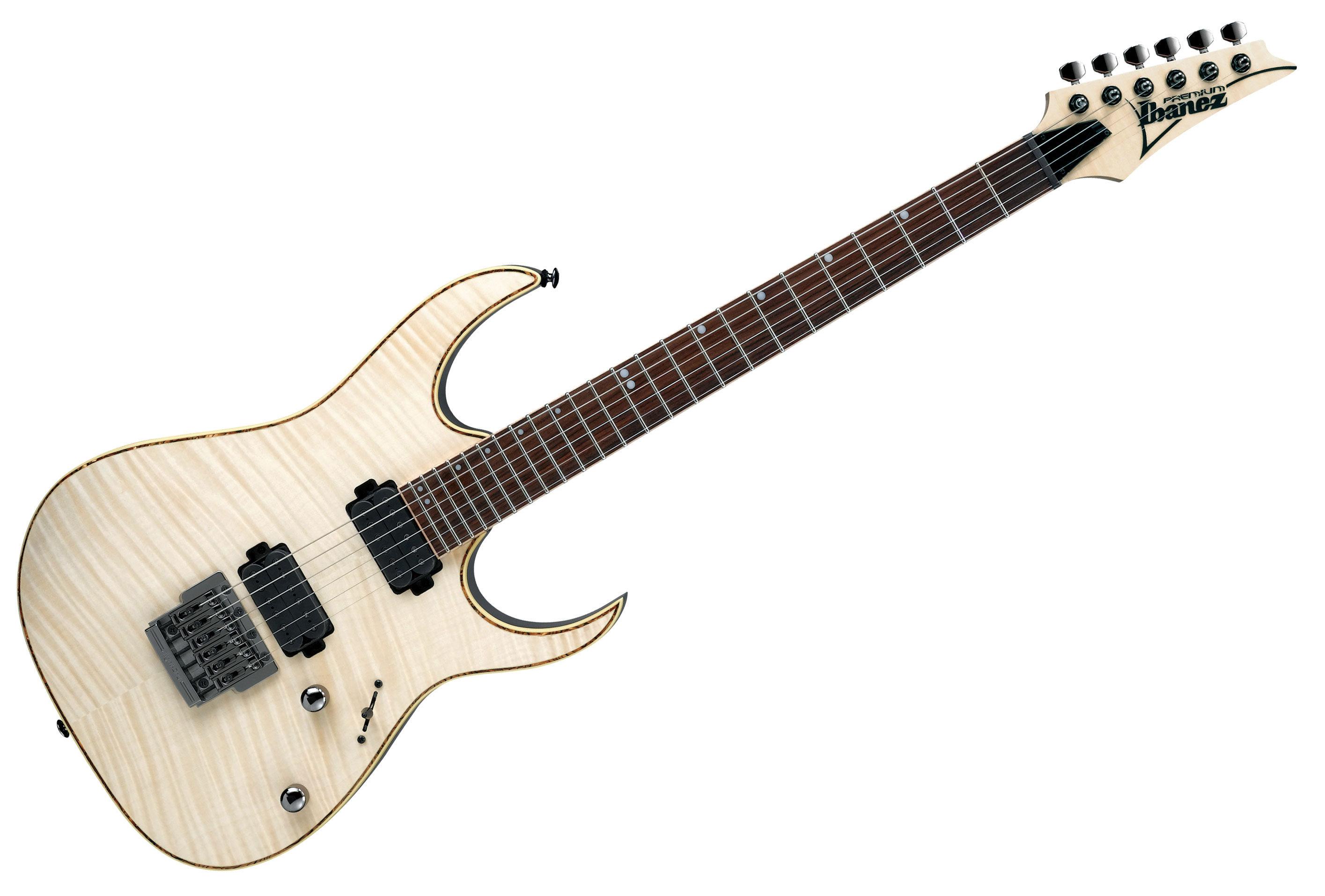 Ibañez - Guitarra Eléctrica de 6 Cuerdas, Color: Natural Mate con Estuche Mod.RG721FM-NTF_11