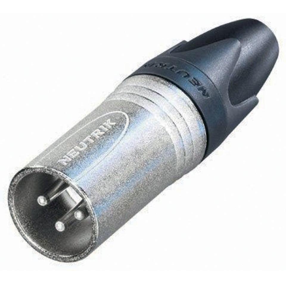 Neutrik - Conector XLR Hembra para Cable 3 Polos Serie XX Cromado Mod.NC3FXX_23