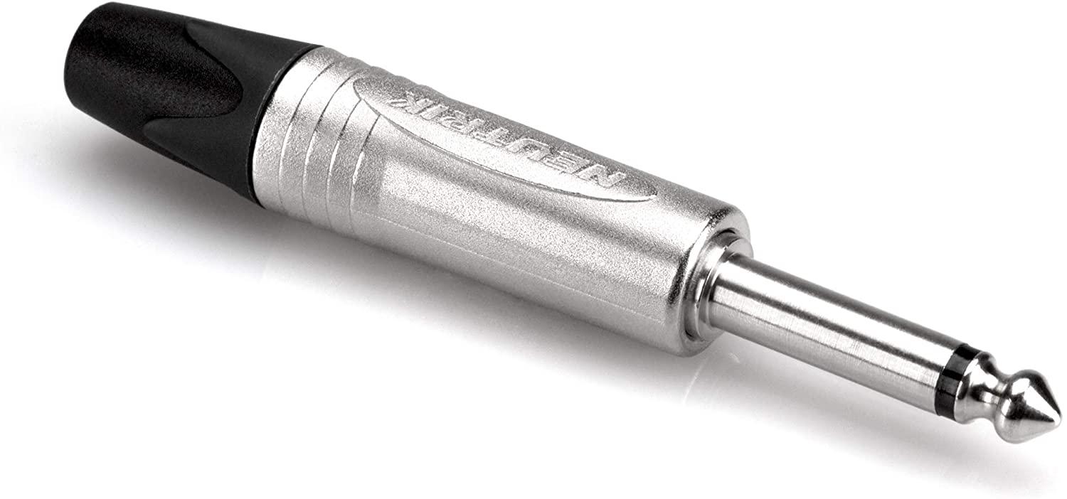 Neutrik - Plug Mono de 1/4", Contactos: Niquelados Mod.NP2X_6